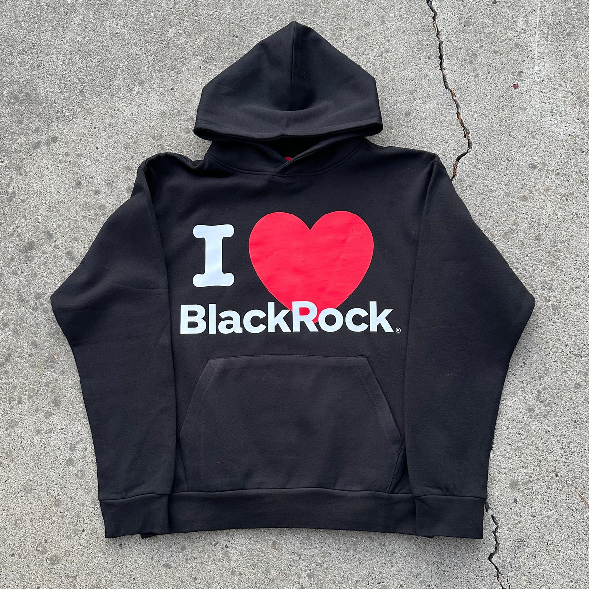 Heavyweight BlackRock Hoodie
