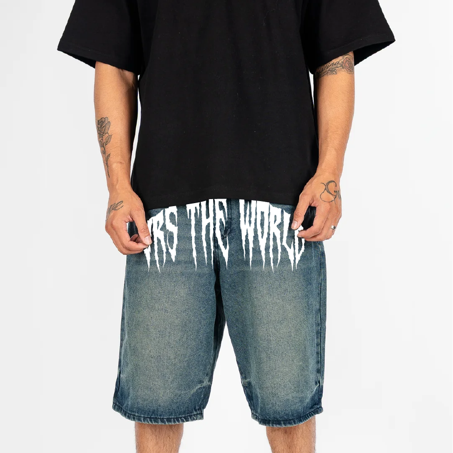 Gothic Baggy Style Jorts