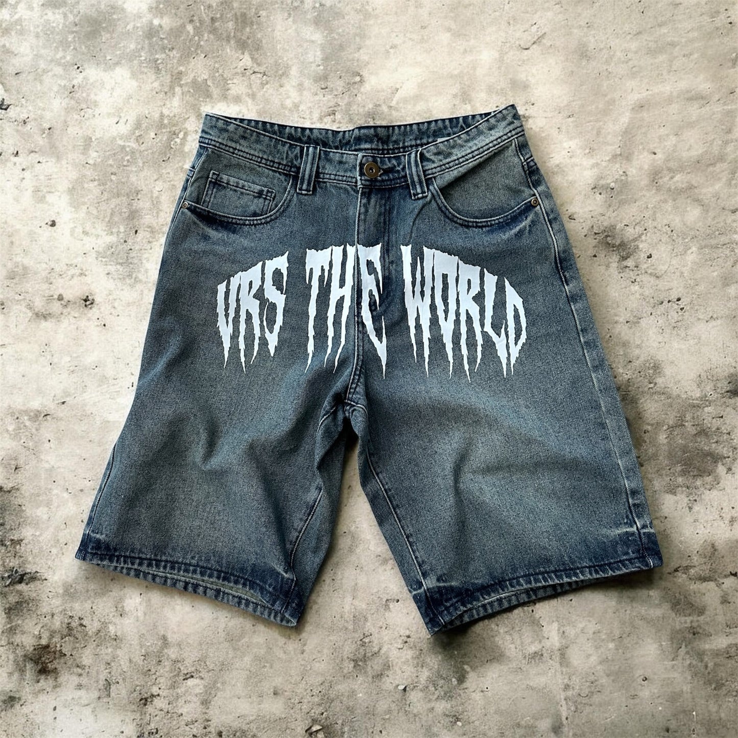 Gothic Baggy Style Jorts
