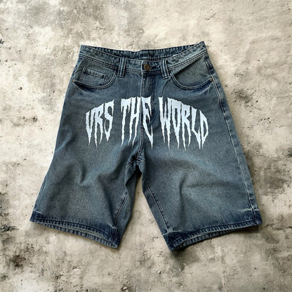 Gothic Baggy Style Jorts