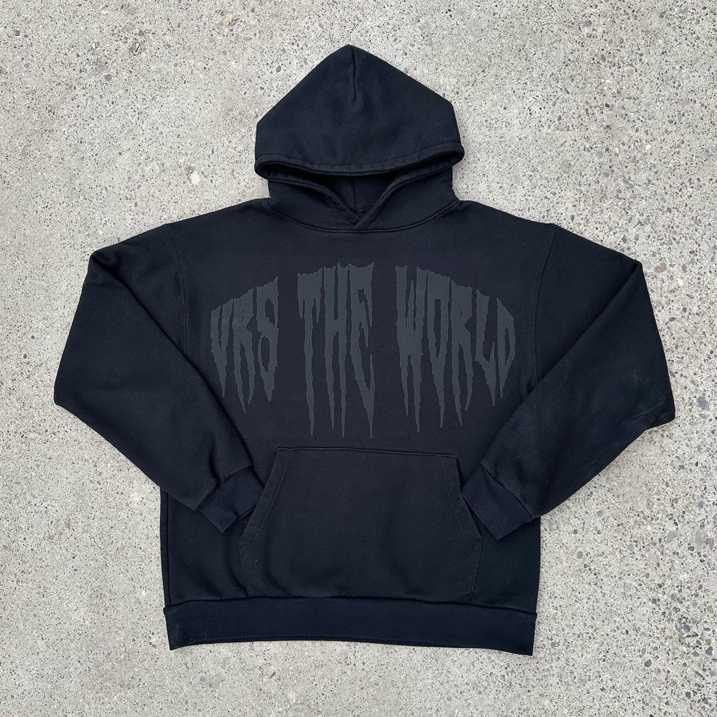 Black on Black Hoodie