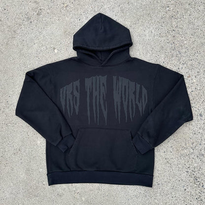 Black on Black Hoodie