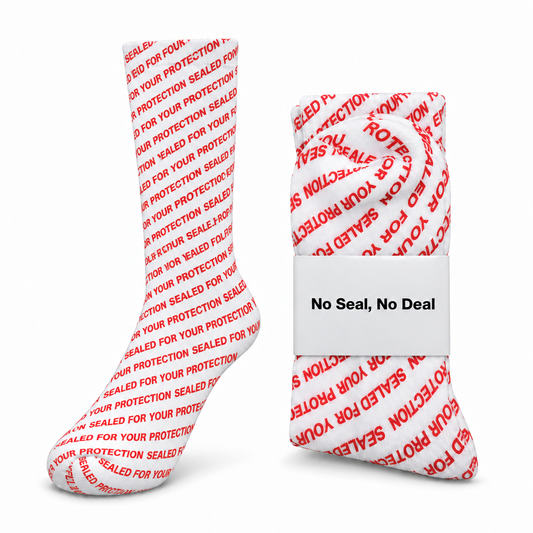 No Seal No Deal Socks