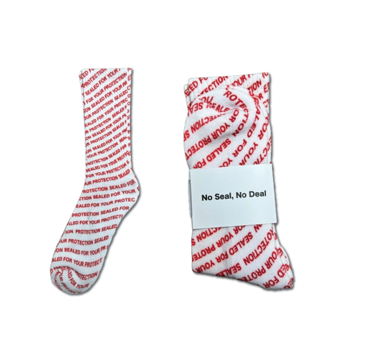 “No Seal No Deal” Socks